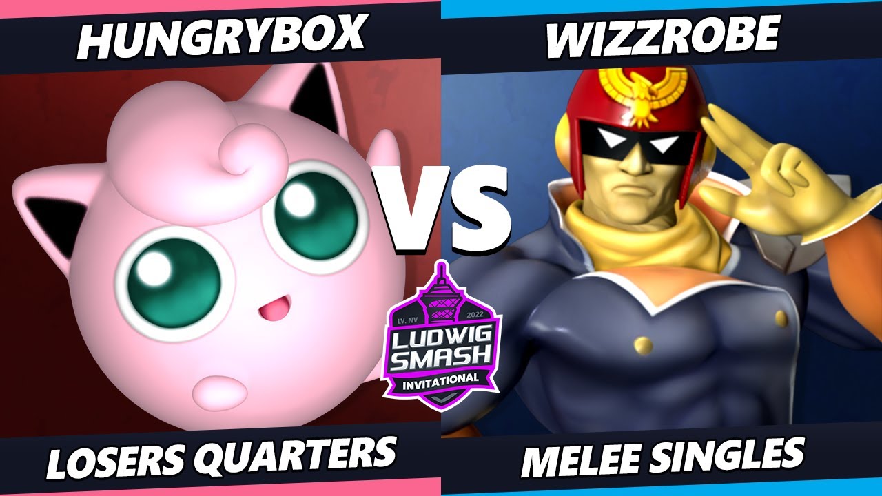 Ludwig Invitational - Hungrybox (Jigglypuff) Vs. Wizzrobe (Captain Falcon) SSBM Melee Tournament