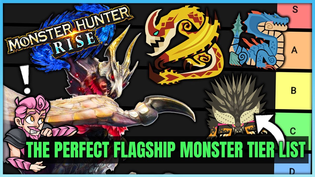 The ULTIMATE Best Flagship Monster Tier List - Monster Hunter! (Is YOUR Favourite The Best)