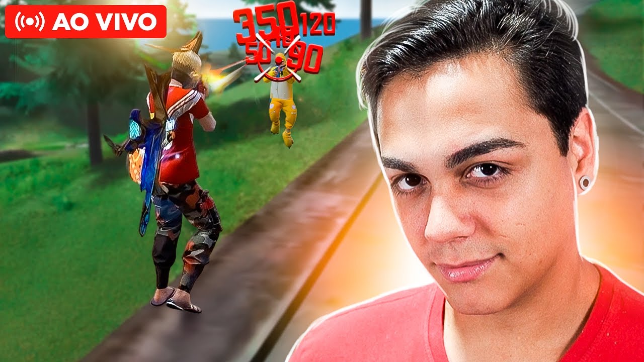 LIVE ON 🔴 RANQUED SOLO! 💙 FREE FIRE MOBILE