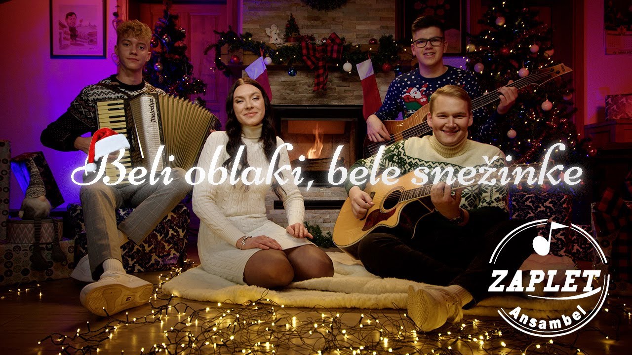 ANSAMBEL ZAPLET - BELI OBLAKI, BELE SNEŽINKE (COVER)