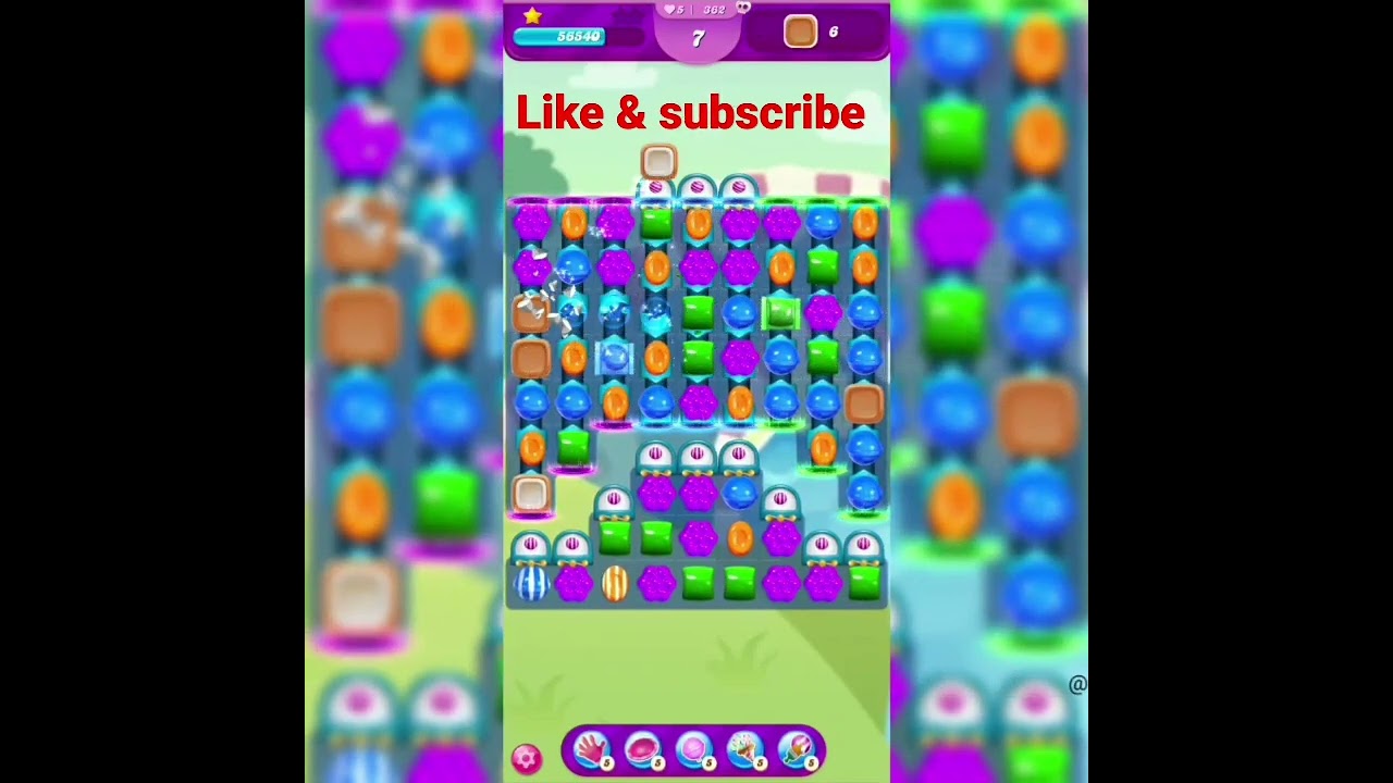 candy crush saga level 362/hack/mod apk/unlimited booster/GAME BUZZ/