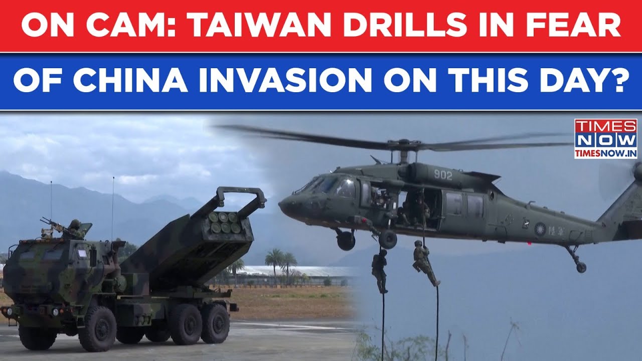 Taiwan Army In Action Before This Big Day On Cam: China Invasion Fear? Top General Flags This Threat