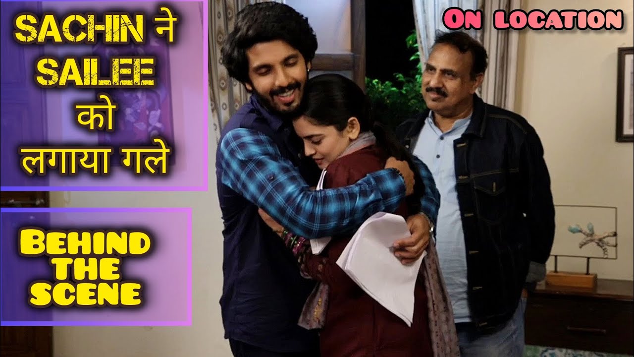 rehearsal me kya hua sachin or sailee ke sath | behind the scene | udne ki asha on location |