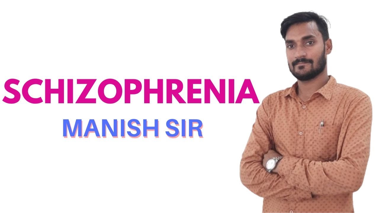 GNM 2nd year II Schizophrenia II Mental Health Nursing II Manish Sir II