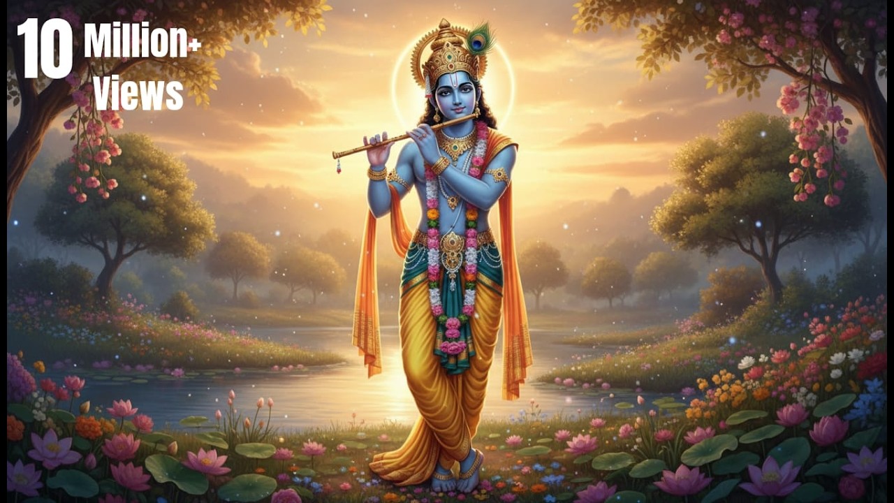 Hare Krishna Hare Krishna | Maha Mantra Chanting | Peaceful Meditation Music