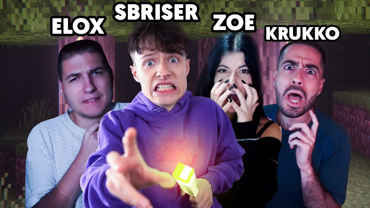 MINECRAFT HORROR MA CON 4 WEBCAM E' ASSURDO