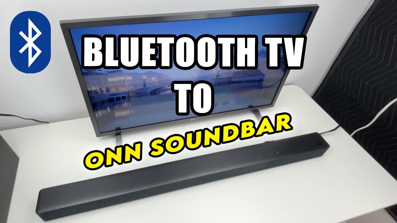 Onn Soundbar: как подключиться к телевизору по Bluetooth (кабель не нужен)