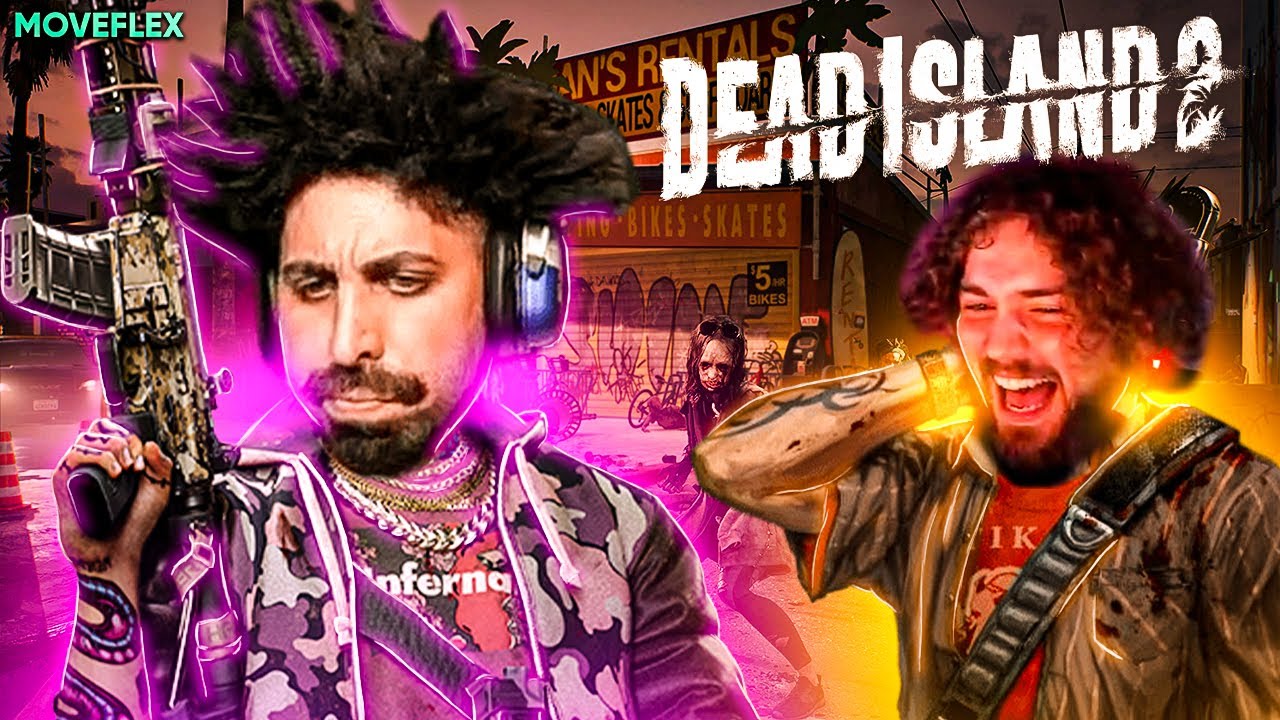 Move Mind e Wuant Andam &agrave; PANCADA com ZOMBIES s&oacute; porque sim... | DEAD ISLAND 2