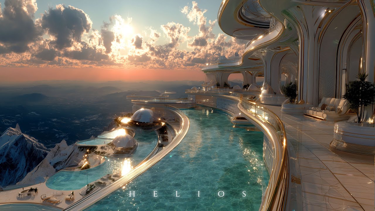 Helios ⧫ Peaceful SciFi Ambient Retreat ⧫ Ambient Music for Deep Rest & Stress Relief