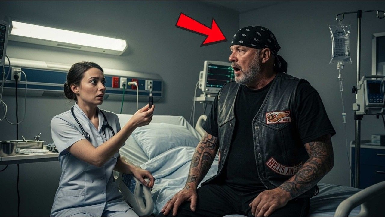 ,,Ich nahm 3 Wochen Nachtschicht auf“ – Krankenschwester gab Biker USB – 195 Angels sahen    alles!!