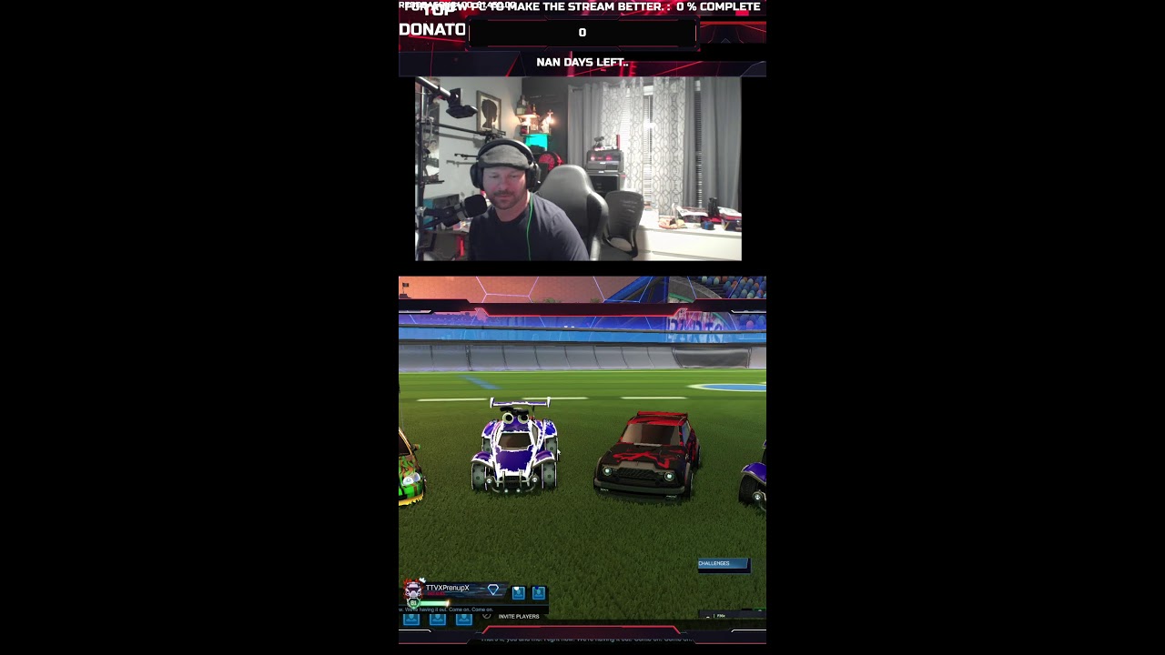 Rocket League 2v2 Tournment (Portrait)