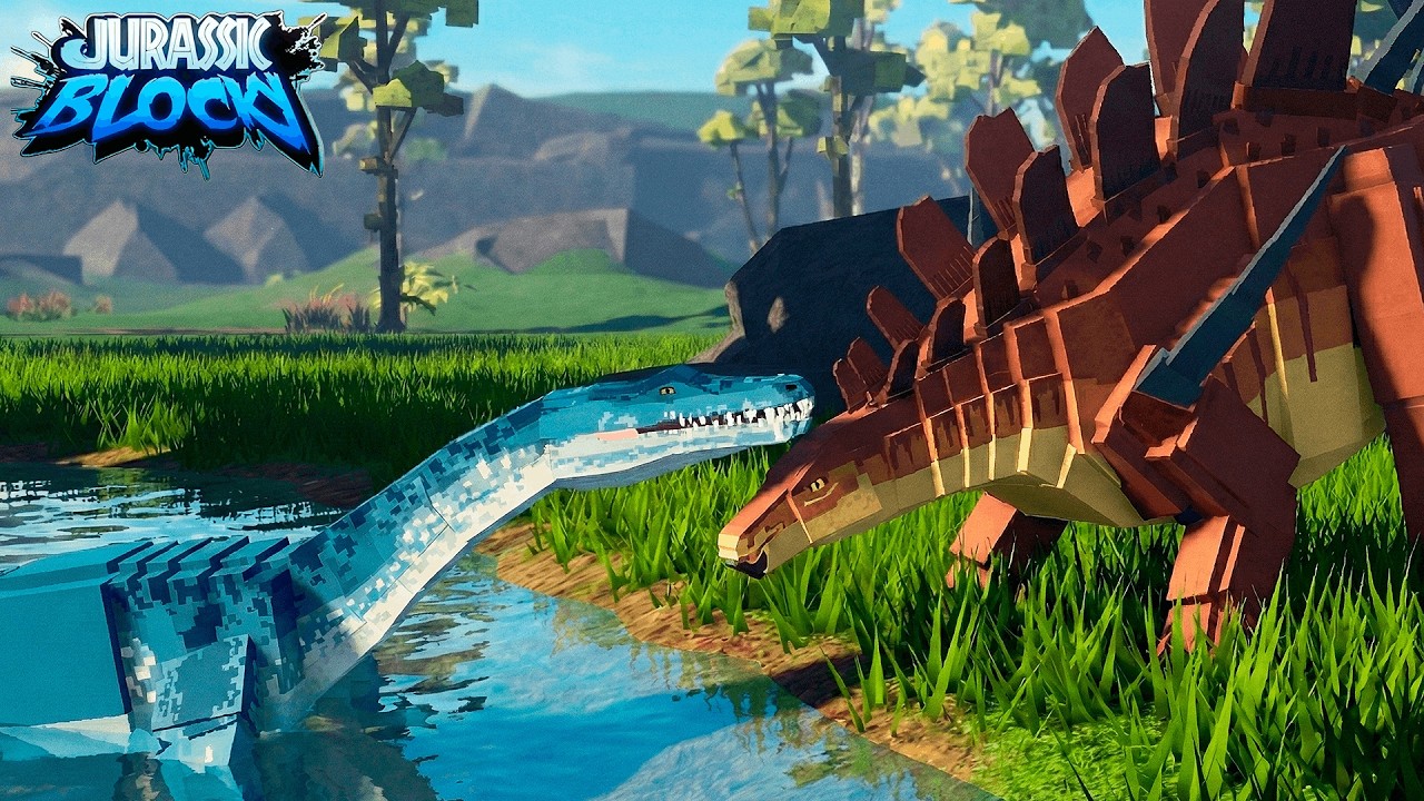 JURASSIC BLOCKY EM 2026! NOTHOSAURUS, KENTROSAURUS E MAIS!! | ROBLOX