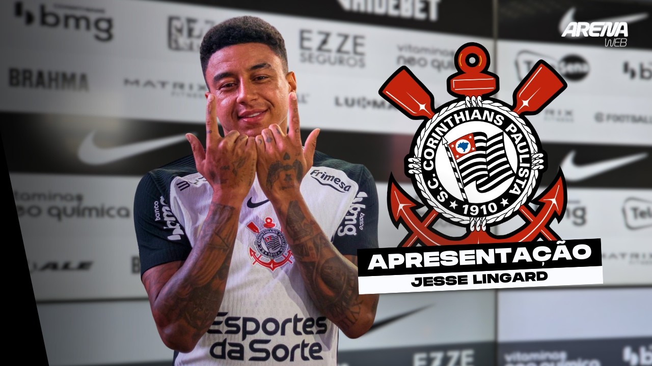AO VIVO: APRESENTAÇÃO JESSE LINGARD NO CORINTHIANS | COM IMAGENS