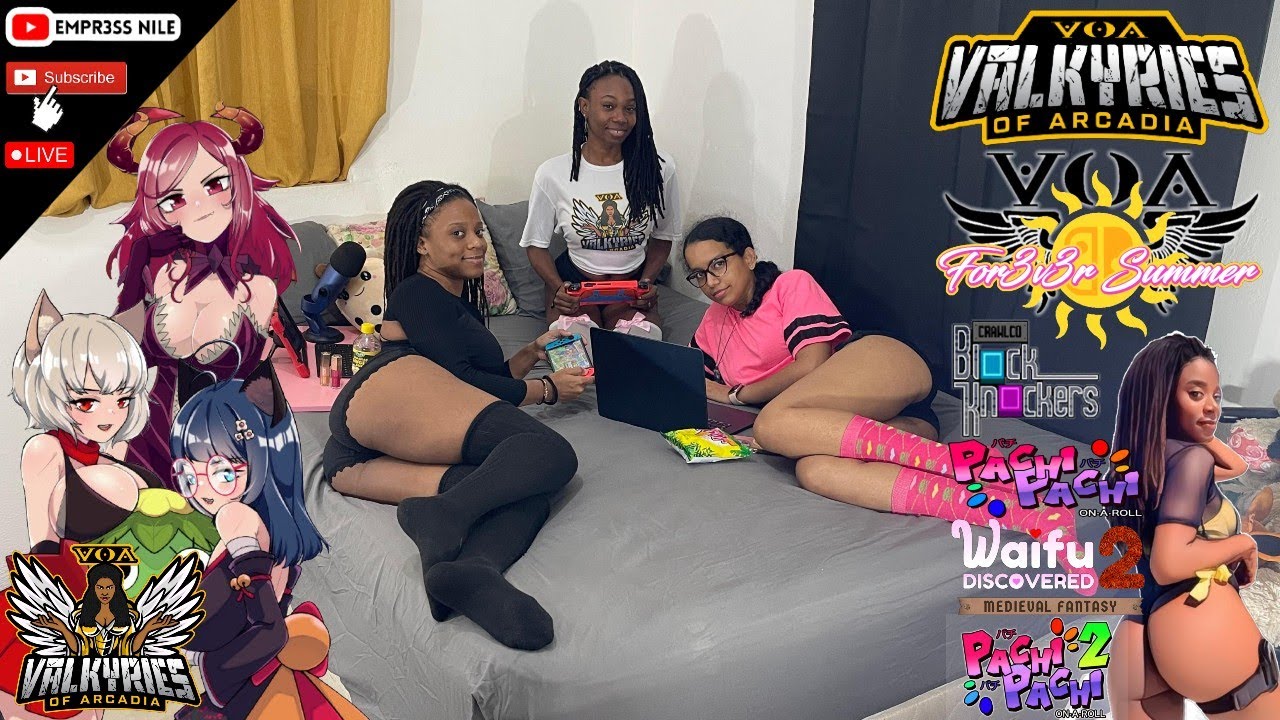 Bed Lounge Game and Chat #1,096 - FOR3V3R SUMMER FRIDAY: FAN SERVICE STREAM