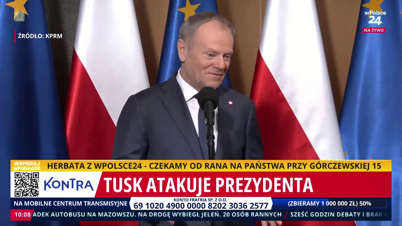 Miał być gest, wyszła kompromitacja? Tusk rozdaje pączki