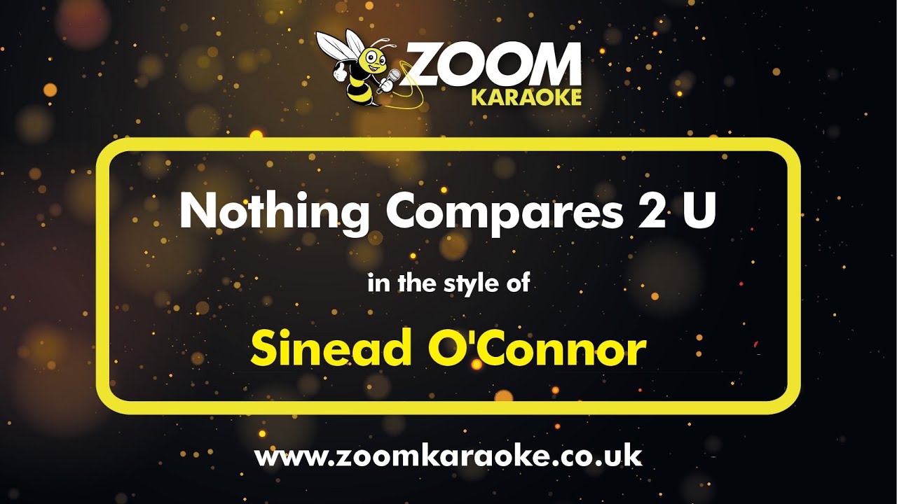 Sinead O'Connor - Nothing Compares 2 U (Karaoke Version) with Lyrics On Screen