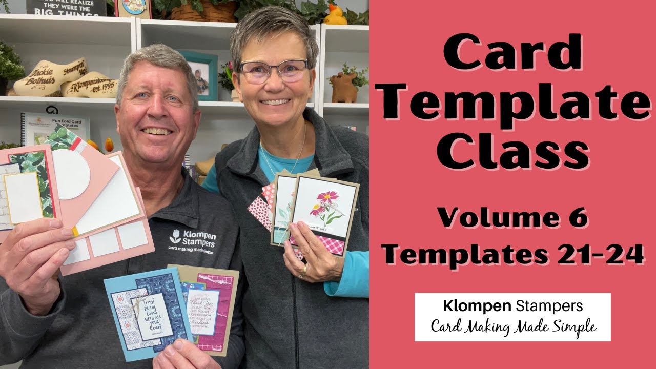 Easy Card Making Ideas | Card Template Class Vol. 6