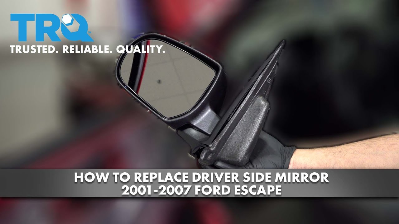 How to Replace Driver Side Mirror 2001-2007 Ford Escape