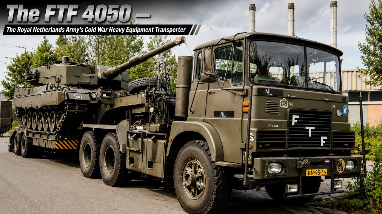 EPISODE 6 : The FTF 4050 — The Royal Netherlands Army’s Cold War Heavy Equipment Transporter