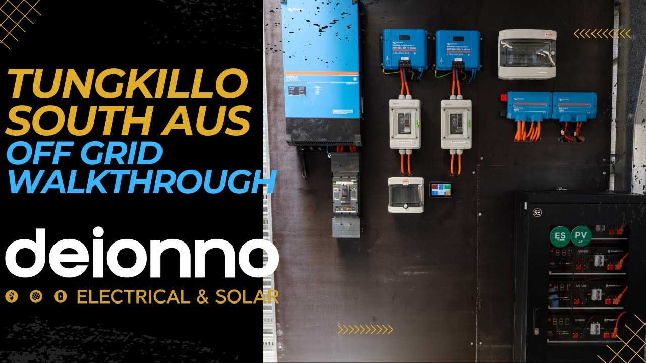 Off-Grid Solar System Walkthrough | 13.3kW Solar + 20kWh Battery | Tungkillo Victron Setup