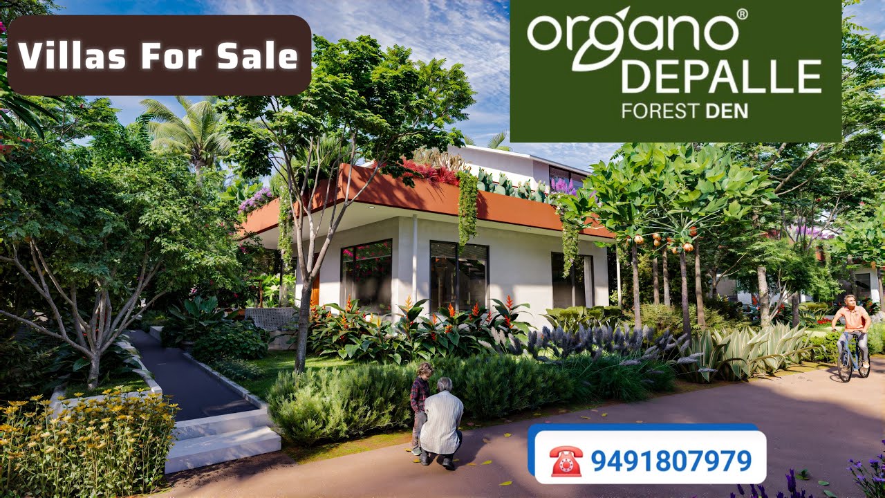Organo Forest Den Villas for sale at Depalle near Shadnagar Hyderabad 