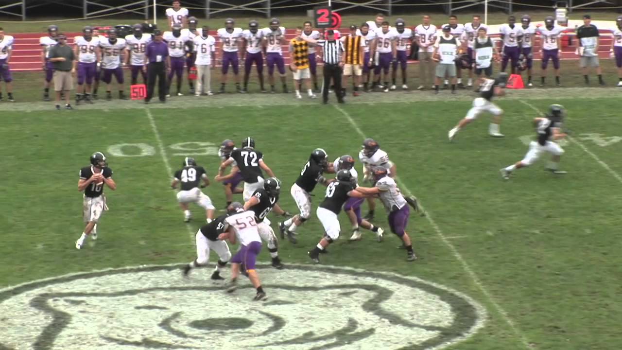 2011 Williams College vs. Bowdoin Football Highlights