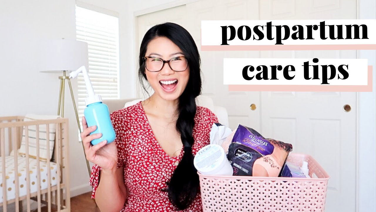 Postpartum Recovery Tips + Experience | first time mom