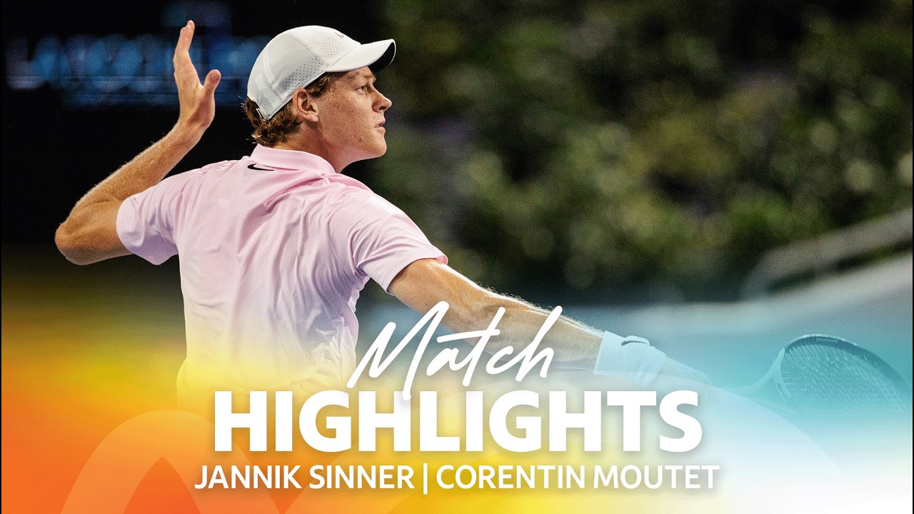 Jannik Sinner Makes History in WIN over Corentin Moutet - Match Highlights | 2026 Miami Open