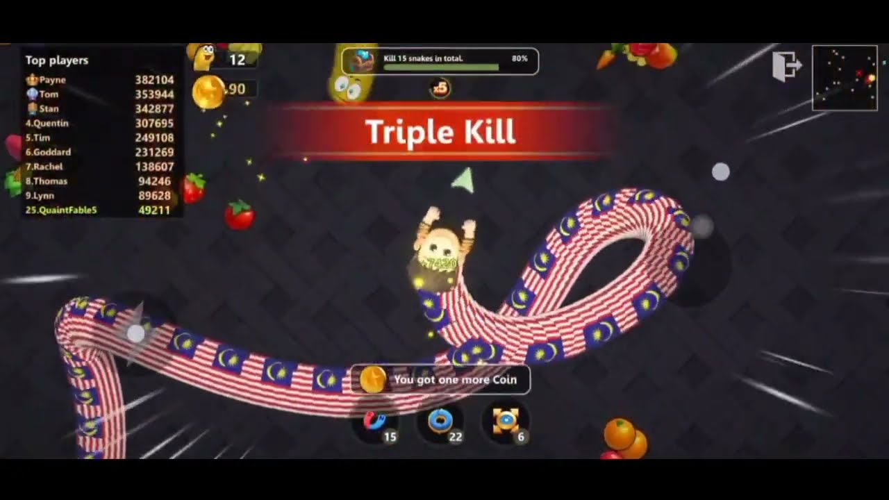 Snake gaming video 1 