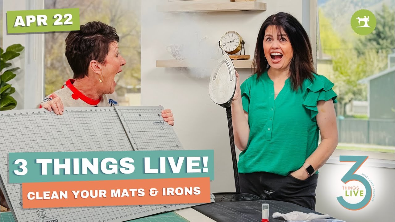 3 Things Live: Two Easy Ways to Clean Your Cutting Mat at Home