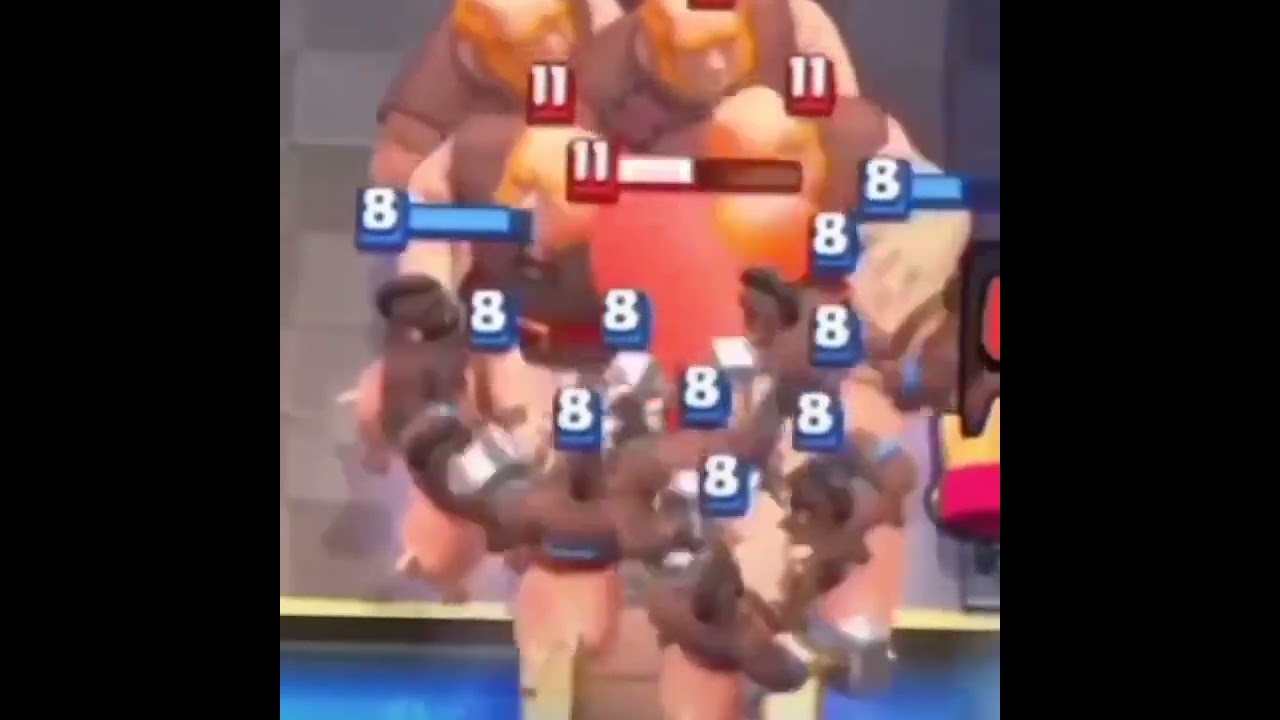 giant vs hog rider💀🔥🔥 | #milessdespair #clashroyale #shorts