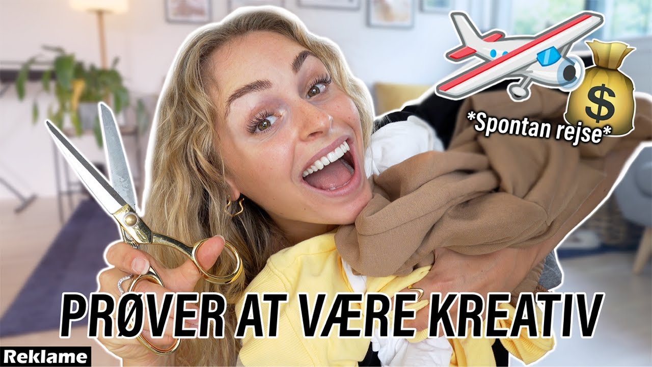 JEG KLIPPER I MIT TØJ & BESTILLER SPONTAN DYR REJSE! *vlog*