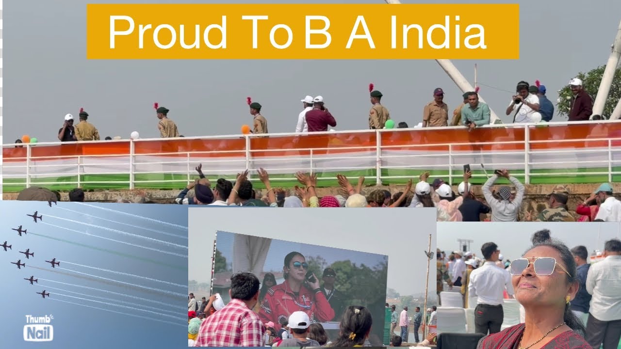 Part - 2 आंगला काटा आला अस baghun 🥹✈️ first time Asa show baghitla “। love my india 🇮🇳