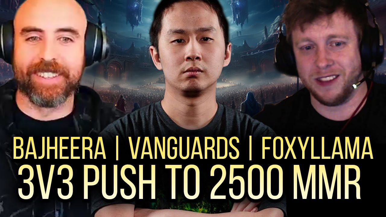 Rank 1 War/Ret/RDruid 3v3 to 2500 MMR (ft. Vanguards & Foxyllama) - WoW Dragonflight 10.2 PvP