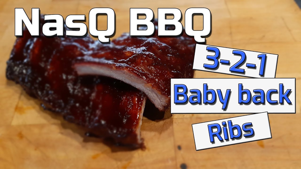 NasQ BBQ - 321 Making spareribs on the BBQ