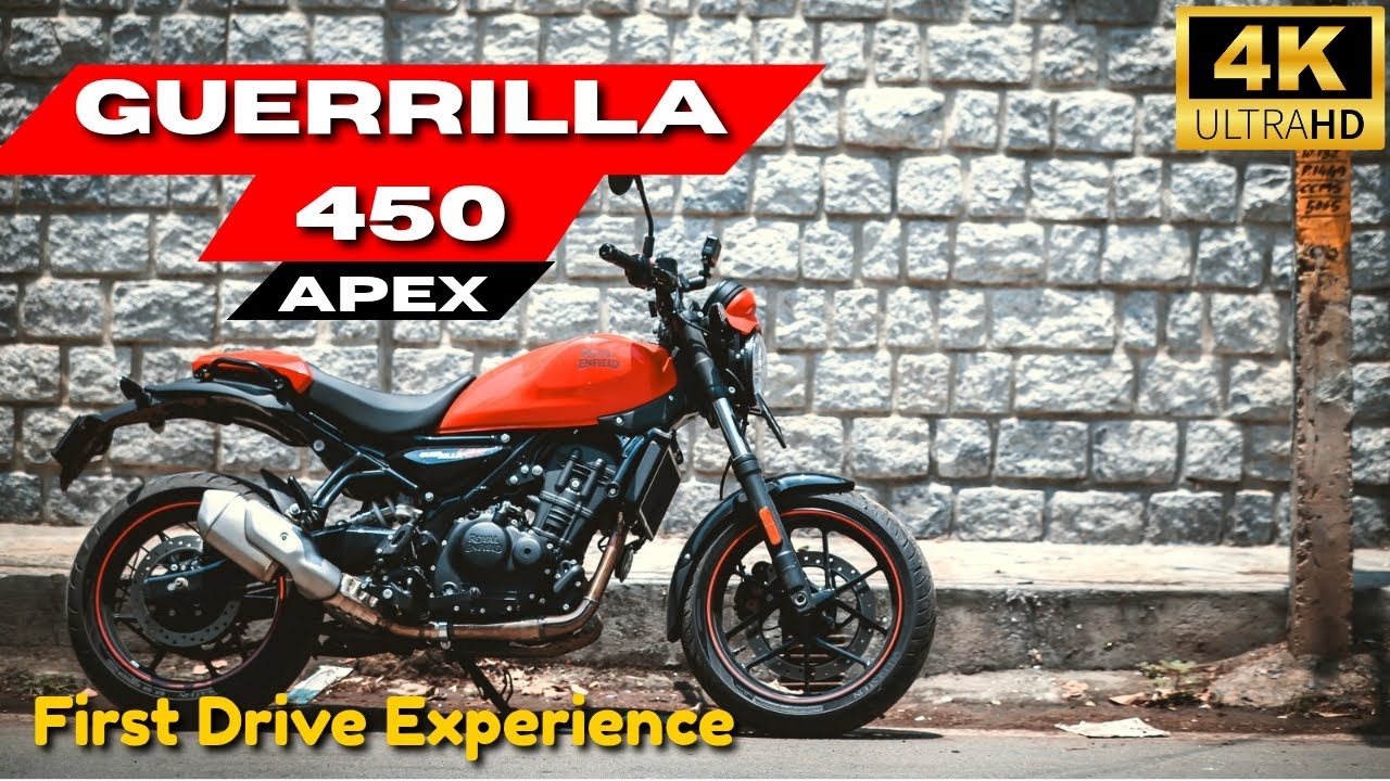 Первые впечатления от тест-драйва нового Royal Enfield Guerrilla 450 APEX | Этот мотоцикл не для ...