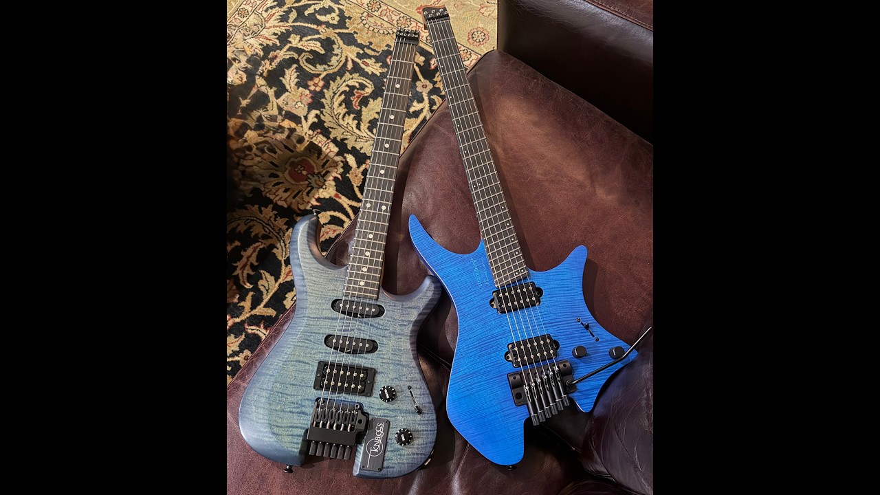 Comparing Two Headless Guitars: Knaggs Severn H & Strandberg Boden Prog.