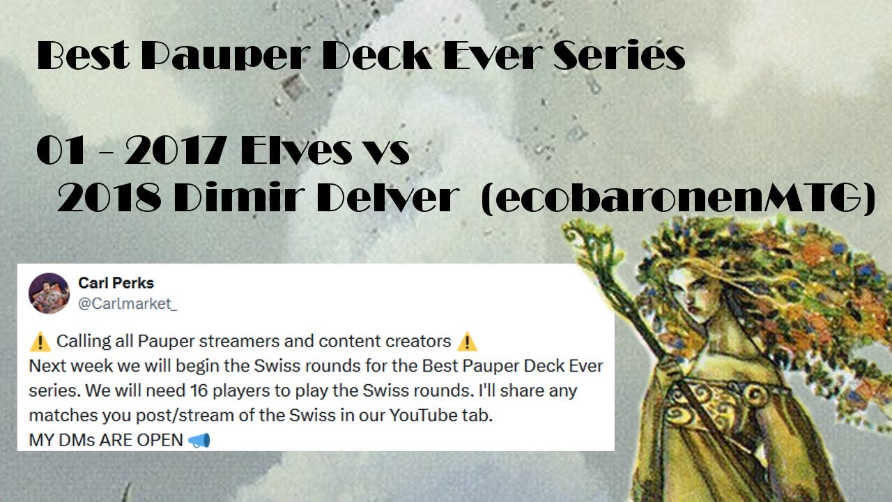 [ITA] Best Pauper Deck Ever Series - Round 1 vs Dimir Delver