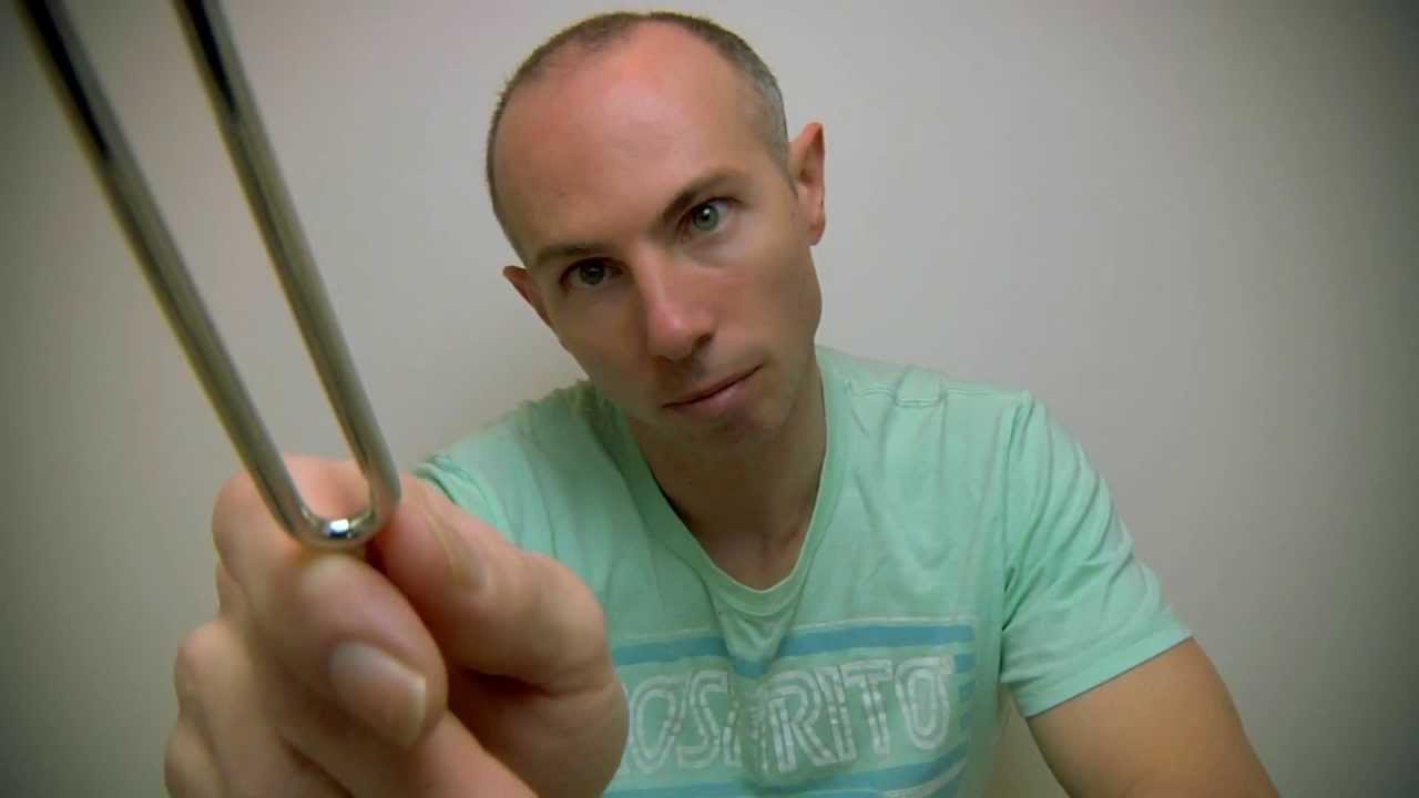 ASMR Role Play Clearing your Energy using Tuning Fork with Dmitri