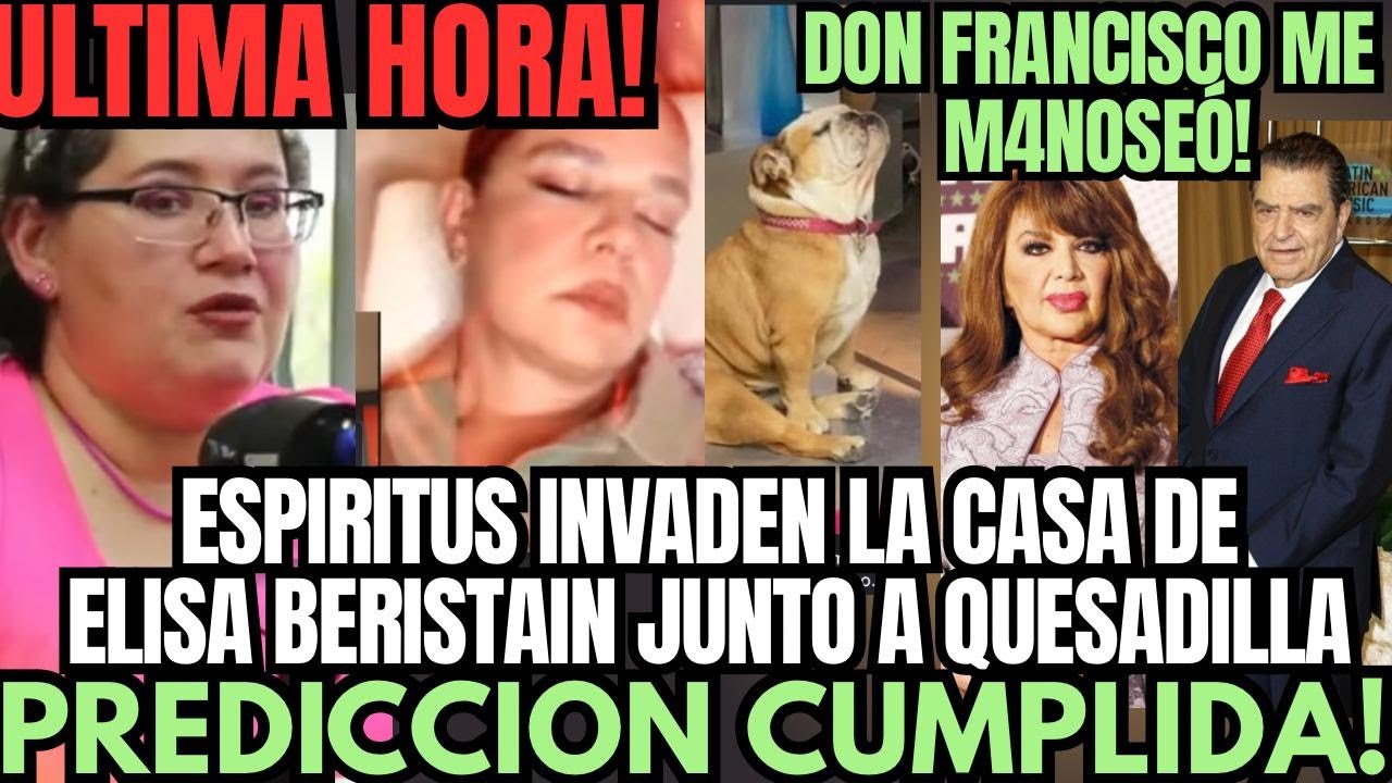 ESPIRITU PARANORMAL IRRUMPE EN LA CASA DE ELISA BERISTAIN TRAS PREDICCIÓN DE LIZZ LUNA MÉDIUM