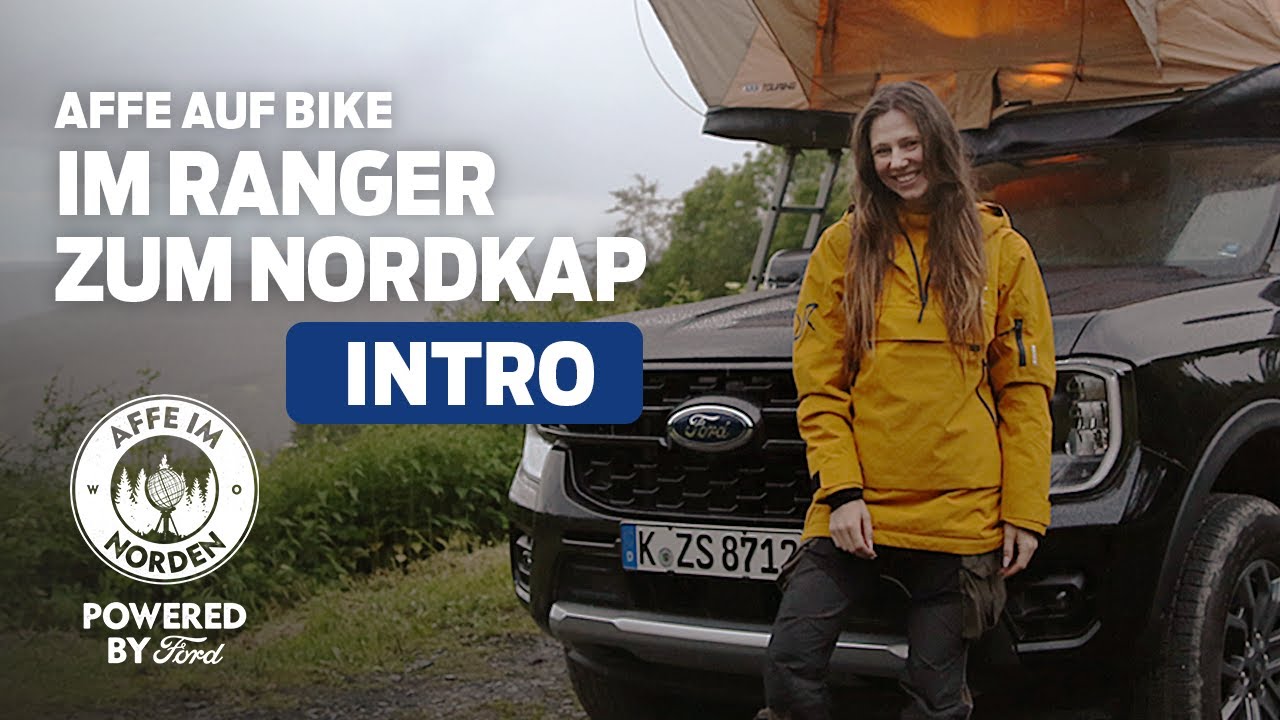 AFFE IM NORDEN mit Affe auf Bike im Ford Ranger | INTRO | Ford Deutschland