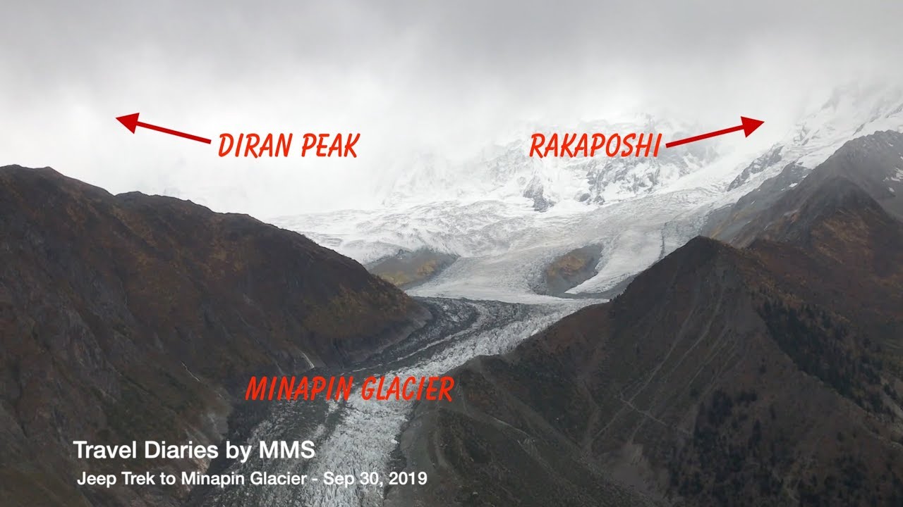 Offroad Jeep Trek to Minapin Glacier, Rakaposhi Best view point | Hapakun Campsite
