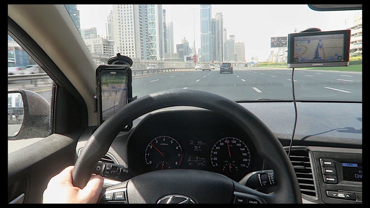 What Is Driving In Dubai REALLY Like? | Hiring A Rental Car In UAE