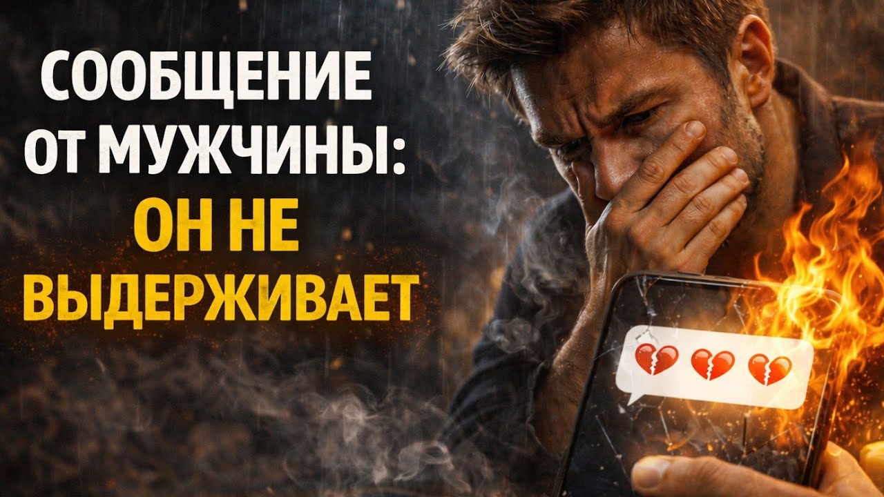 Вам сообщение от мужчины 📲