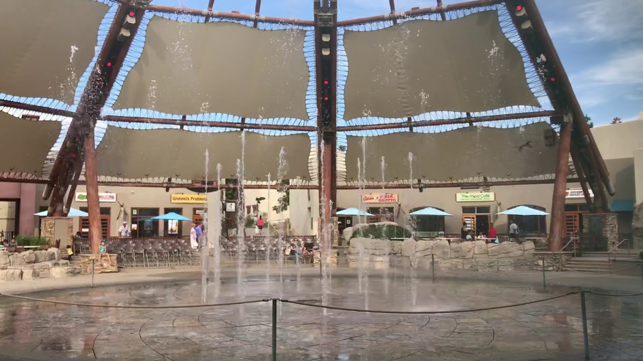 PART 3 &mdash; Viejas Outlets with Mom & Esther &mdash; Water Show 7/7/2017