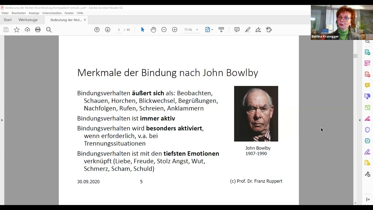 Die Bedeutung der Mutterbindung aus Sicht der IoPT