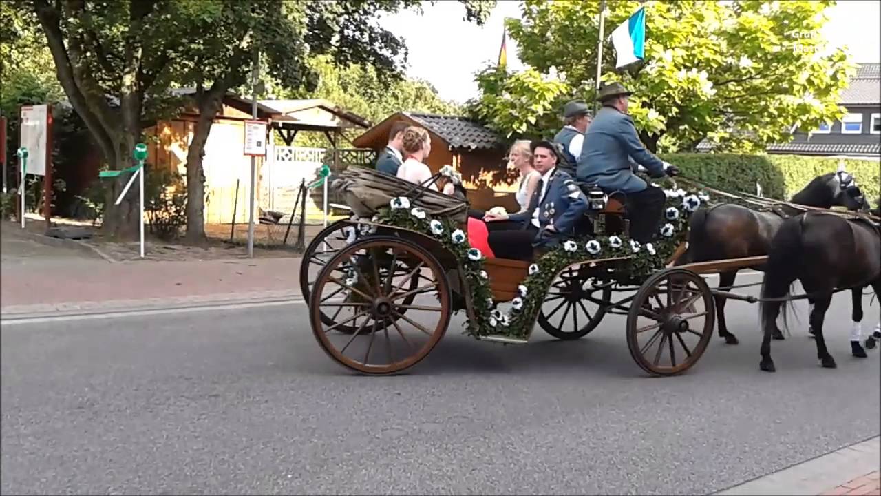 Schützenumzug Neuenkirchen-Vörden 11.07.2016 - Original Ton - Handyaufnahme