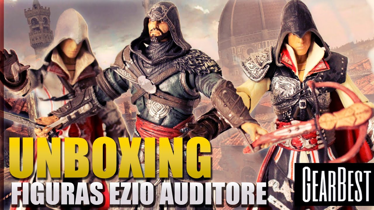 Assassin's Creed Colección | Consigue las Figuras de Ezio Auditore | Unboxing en Español | Gearbest
