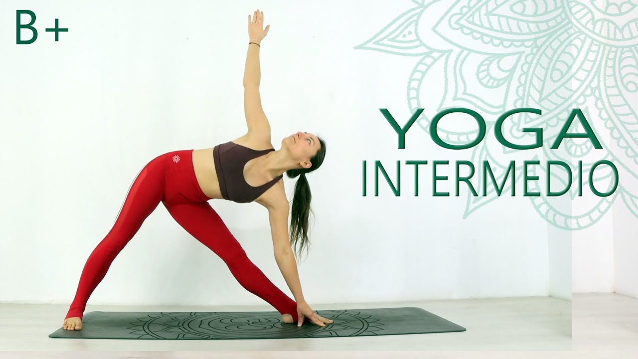 YOGA TODO CUERPO nivel B+ INTERMEDIO clase 8 | Yoga en casa 35 min | MALOVAELENA