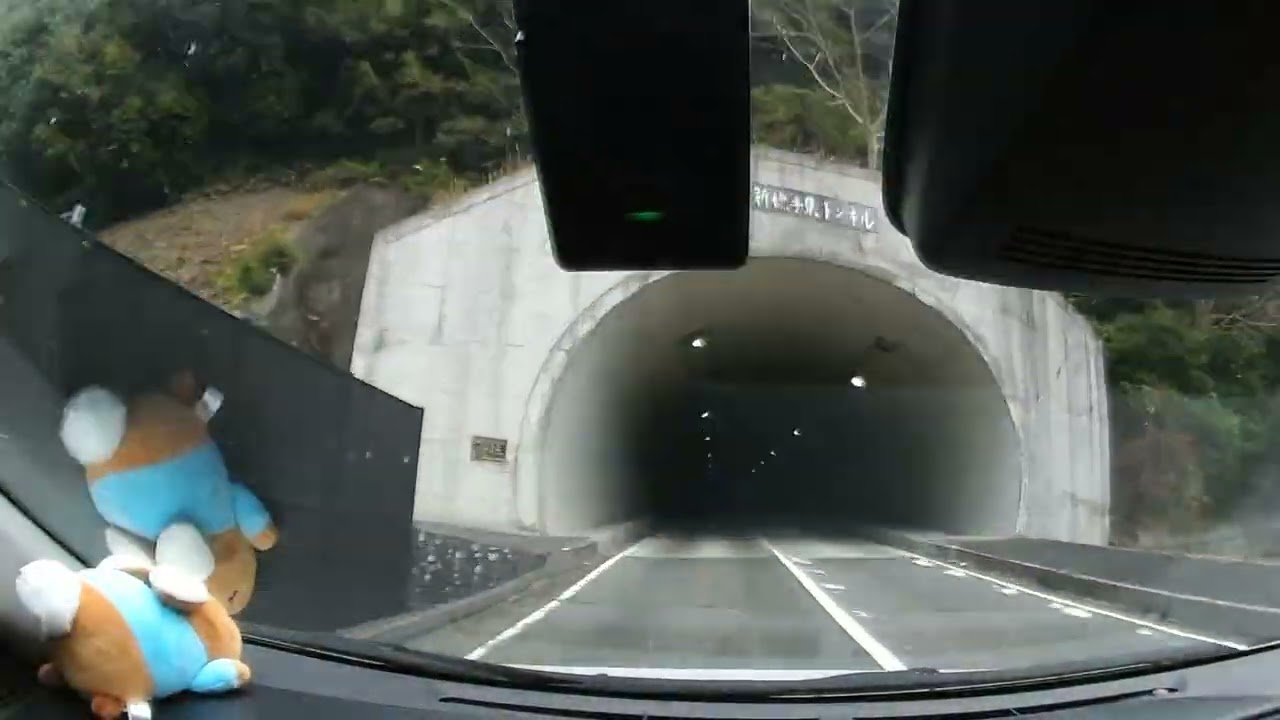 ローソン龍神村西店までドライブ　和歌山県田辺市龍神　＃国道４２４号　みなべ町～🚙